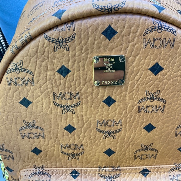 MCM Stark Visetos Backpack - Picture 2 of 8